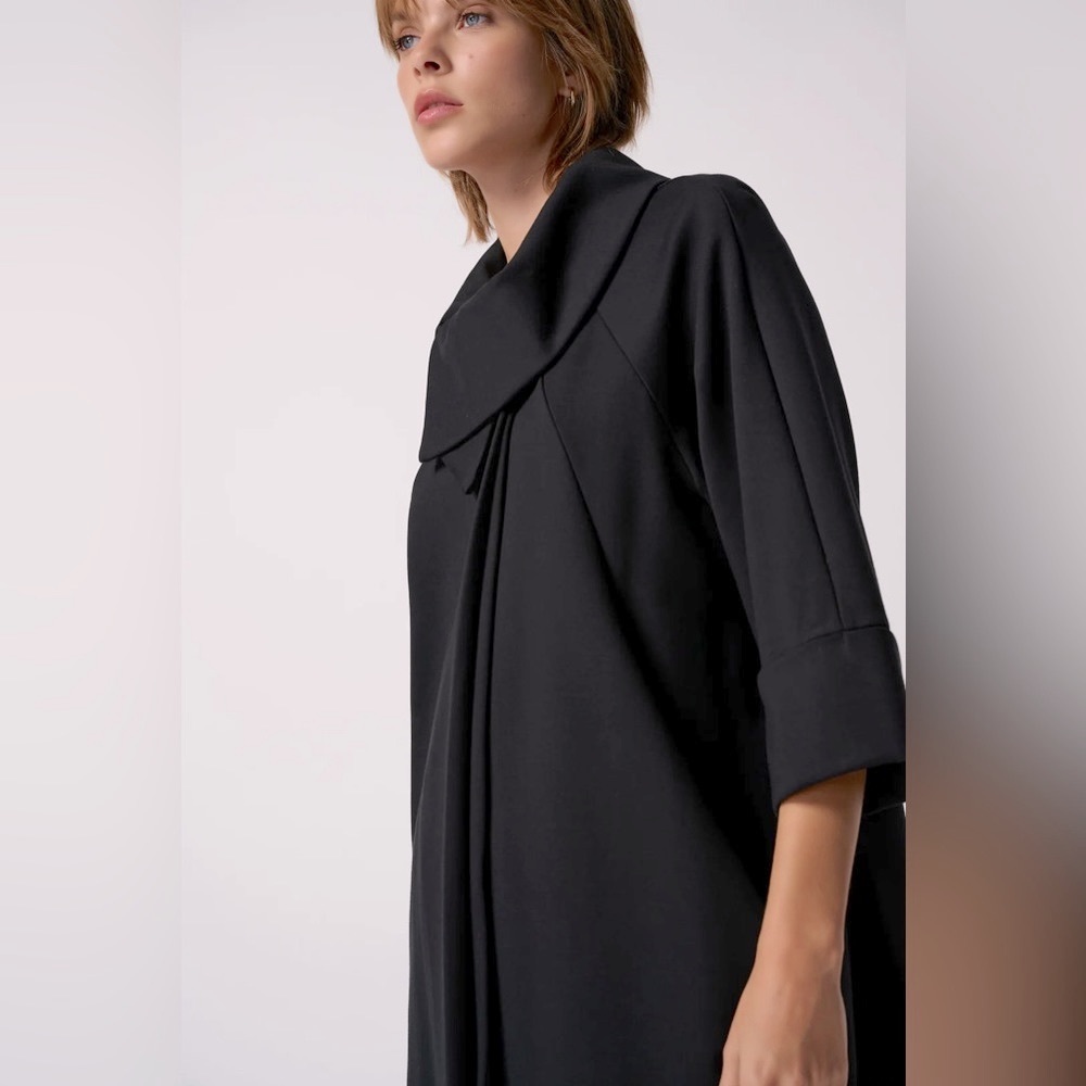 Joseph Ribkoff Structured High Collar Coat - Picture 11 of 13